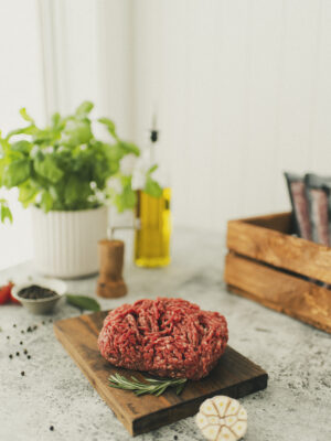 Le boeuf haché d'ici