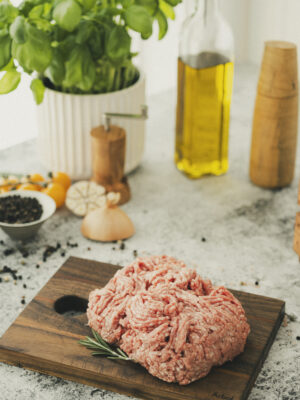 L'agneau haché d'ici